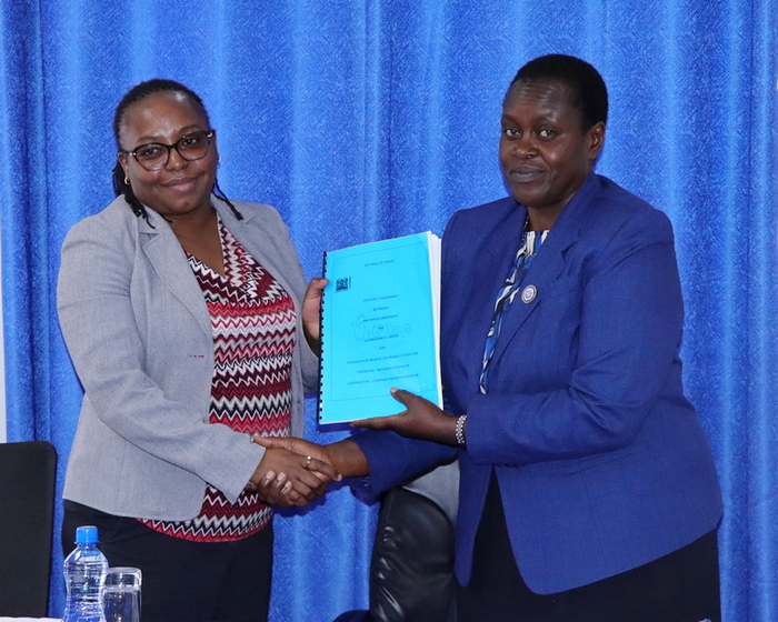 Machakos University led by the Vice-Chancellor, Prof. Joyce J. Agalo, Signs Medical Cover Contract with GA Insurance Limited